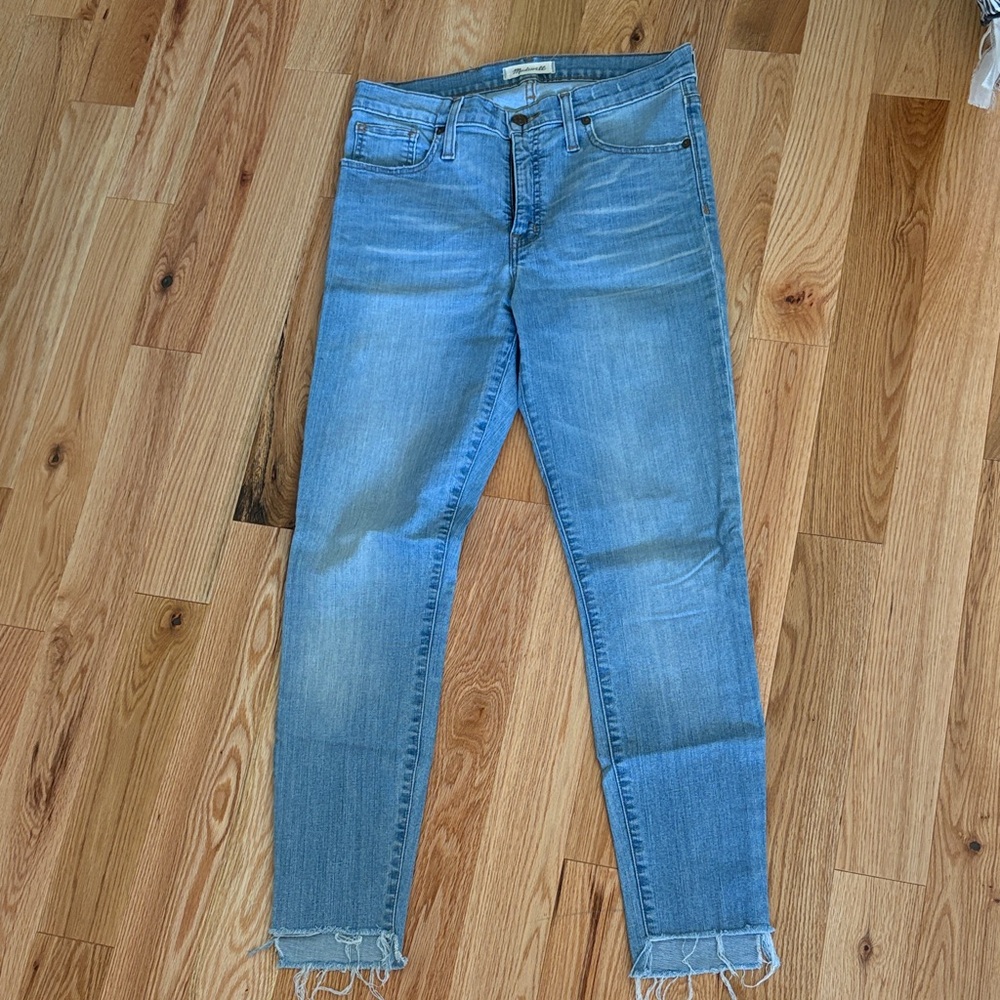 Madewell Light Blue Skinny Jeans